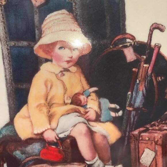 - Knowles Plate "Ready and Waiting" Yesterday's Innocents Jessie Wilcox Sm… - Picture 3 of 5